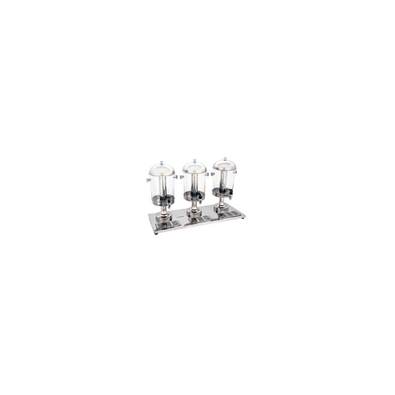 Despachador de Jugos 3 Tanques de 8 Litros ZCF303B MIGSA