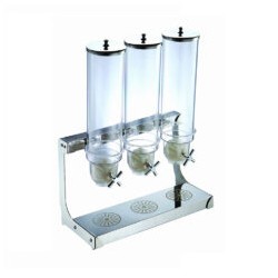 Despachador de Cereales 3 Cilindros de 4 Litros MP-3 MIGSA