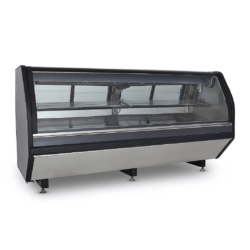 Vitrina Carnicera de 2.50 metros VMCA-250-LIFT-IMB Cristal Curvo Abatible IMBERA