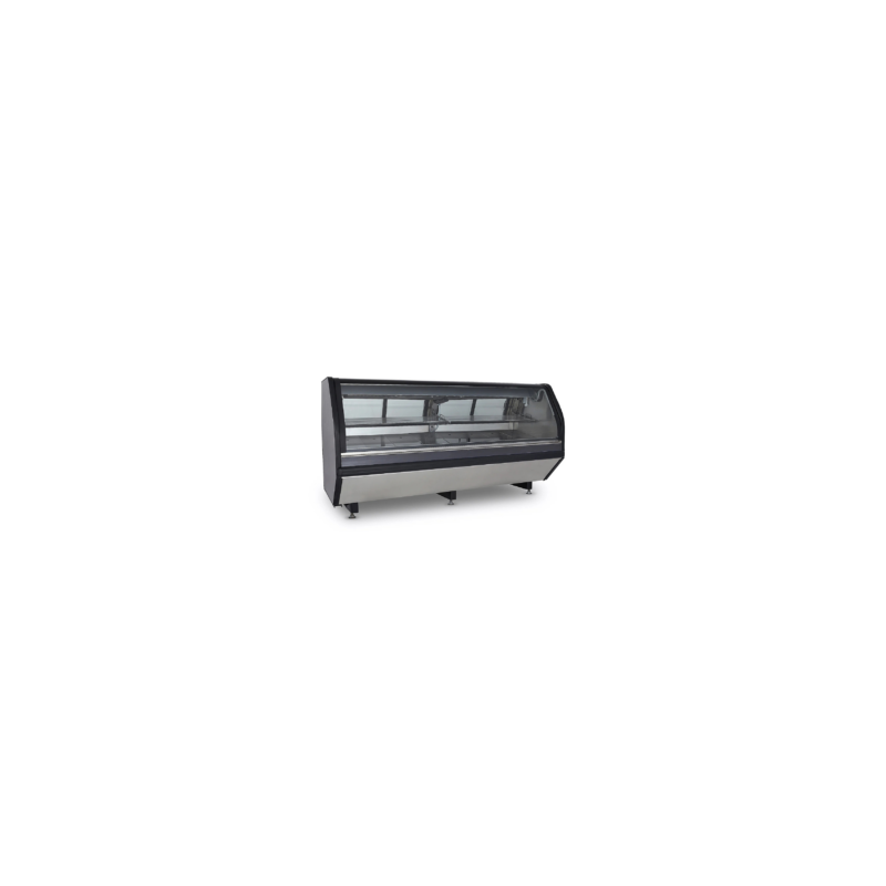 Vitrina Carnicera de 2.50 metros VMCA-250-LIFT-IMB Cristal Curvo Abatible IMBERA