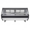 Vitrina Carnicera de 2.50 metros en Acero Inoxidable VMCA-250-AI-PLUS IMBERA