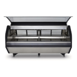 Vitrina carnicera con cristal abatible TEC-250-INOX TORREY