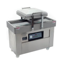 Empacadora al Vacio Doble Campa Barra de 40 x 1.3 cm DZQ-4002SA MIGSA